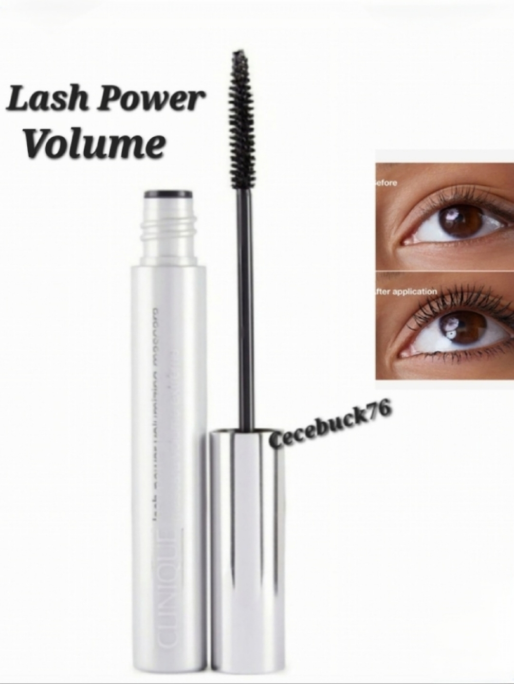 🌺Clinique Lash Power Volumizing Mascara Extreme Black Onyx